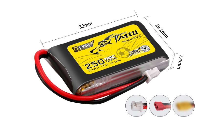 Tattu 無人機(jī)足球?qū)S秒姵?00系列