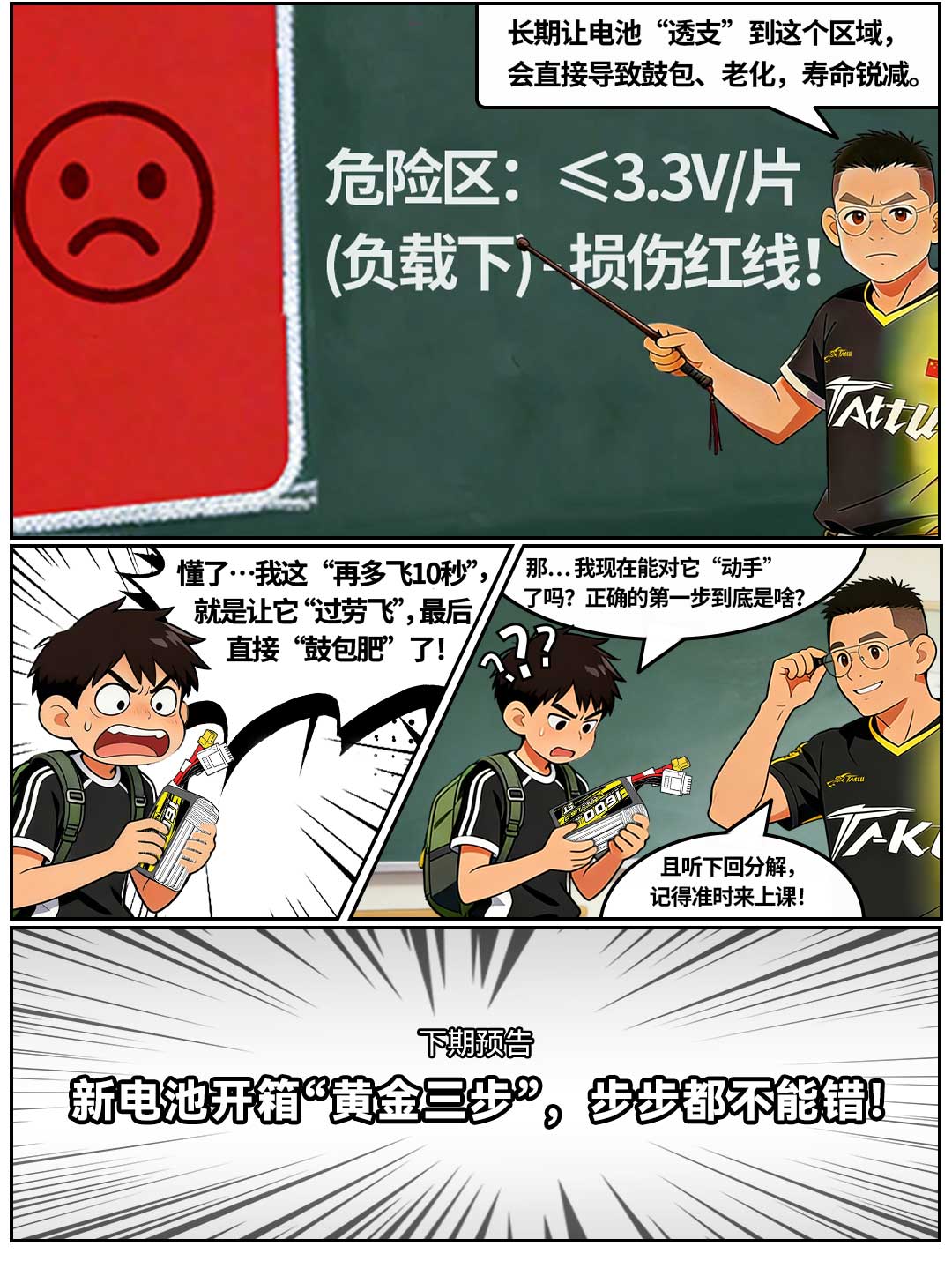 認識穿越機電池幾大核心參數(shù)！